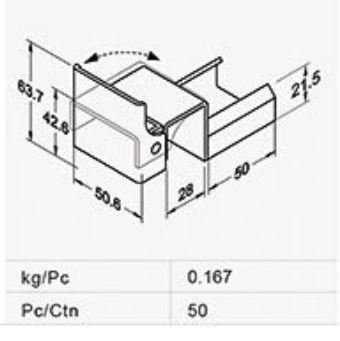 Klappverbindung für Strecke PM-4010SK - 1