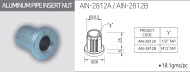 Innenstopfen mit Gewinde AIN-2812B