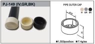 Stopfen PJ-149BK, Kunststoff